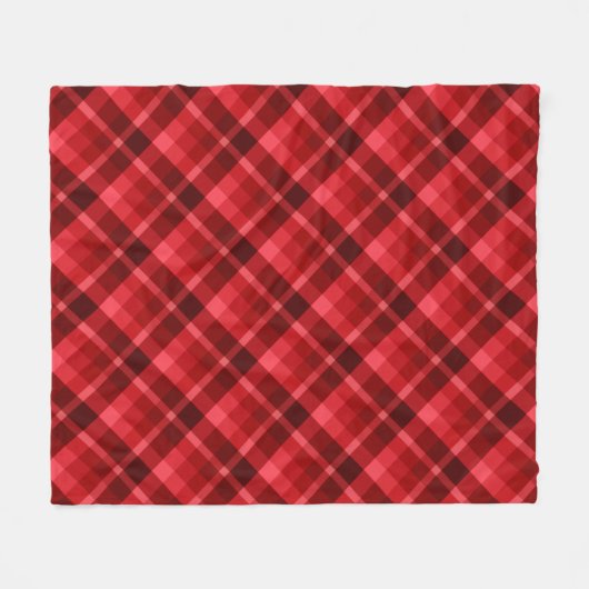  ruby Red Pset Print Medium Fleece Blanket (Voorkant (Horizontaal))