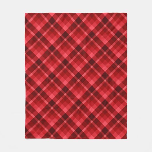  ruby Red Pset Print Medium Fleece Blanket Deken (Voorkant)