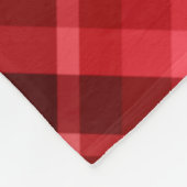  ruby Red Pset Print Medium Fleece Blanket Deken (Hoek)