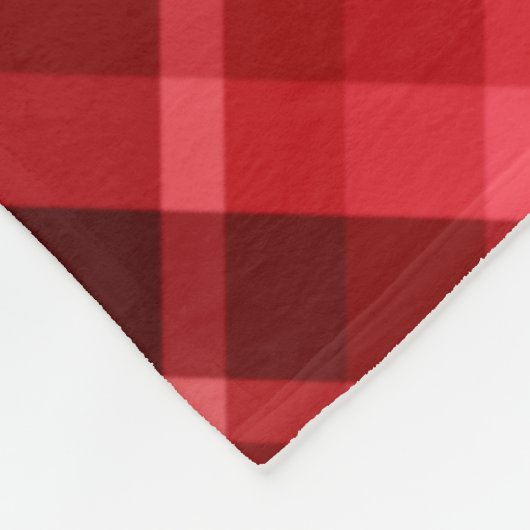  ruby Red Pset Print Medium Fleece Blanket Deken (Hoek)