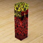 RUBY RED RIBBON, BLACK GOLD ART NOUVEAU DAMASK WIJN GESCHENKDOOS<br><div class="desc">Elegant goudgele cadeaudoos met levendige 3D-roodbruin gemstone, klastig, uniek Art Nouveau damask, gemakkelijk aan te passen met jouw tekst voor trouwwijn, nuptiaal cadeau, zoet 16, baby showers, vrijgezellenfeesten, quinceanera verjaardagsfeestjes, Bat Mitzvah, romantische verlovingen douches, Kerstmis, feestdagen, kantoor, nieuwjaarsfeestdagen, feestdagen, feestdagen, feestdagen, feestdagen, feestdagen, feestdagen, feestdagen, feestdagen, feestdagen, feestdagen van nieuwjaarsfeestdagen,...</div>