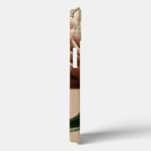 Ruby Red Rose with White Accents Case-Mate iPhone Case (Achterkant / Rechts)