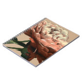 Ruby Red Rose with White Accents Notitieboek (Linkerzijde)