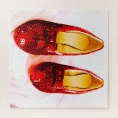 Ruby Red Slippers schetst Dorothy Puzzle voor Oz-v Legpuzzel (Horizontaal)