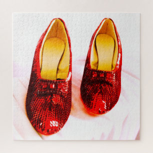 Ruby Red Slippers schetst Dorothy Puzzle voor Oz-v Legpuzzel