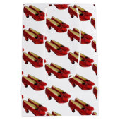 Ruby Red Slippers Schoenen Medium Gift Bag Medium Cadeauzakje (Achterkant)