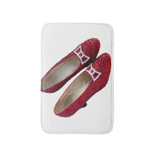 Ruby Red Slippers Schoenen Wicked Bathmat! Badmat (Voorkant Verticaal)