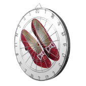Ruby Red Slippers Schoenen Wicked Dart Board Dartbord (Voorkant Rechts)