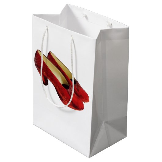 Ruby Red Slippers Schoenen Wrapping Tissue Paper Medium Cadeauzakje (Achterkant Gekanteld)
