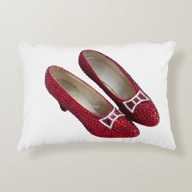 Ruby Red Slippers Wiched Accent Pillow! Kussen (Voorkant)