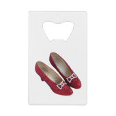 Ruby Red Slippers Wicked CreditCard Bottle Opener Creditkaart Flessenopener (Voorkant)