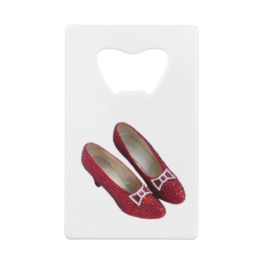 Ruby Red Slippers Wicked CreditCard Bottle Opener Creditkaart Flessenopener (Achterkant)