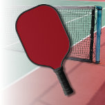 Ruby Red Solid Color | Klassiek | Elegant Pickleball Paddle<br><div class="desc">Ruby Red Solid Color | Klassiek | Elegant | Trendy | Stijlvol | Cadeau</div>