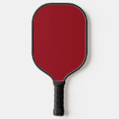 Ruby Red Solid Color | Klassiek | Elegant Pickleball Paddle (Achterkant)