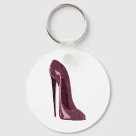 Ruby Red Stiletto Shoe Sleutelhanger