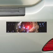 Ruby Red Superreureureuze Star Dust Bumpersticker (Op auto)