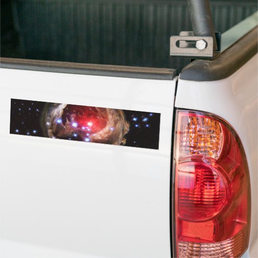 Ruby Red Superreureureuze Star Dust Bumpersticker (Op Truck)