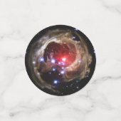 Ruby Red Superreureureuze Star Dust Confetti (Kleine voorkant)