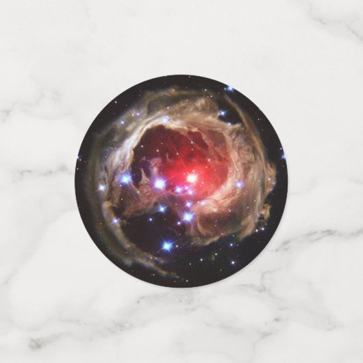 Ruby Red Superreureureuze Star Dust Confetti (Kleine voorkant)