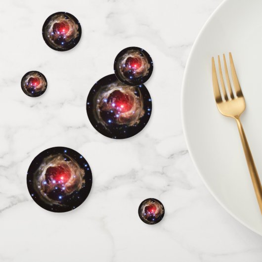 Ruby Red Superreureureuze Star Dust Confetti (Groep)