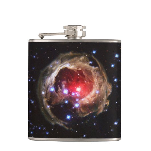 Ruby Red Superreureureuze Star Dust Heupfles (Voorkant)