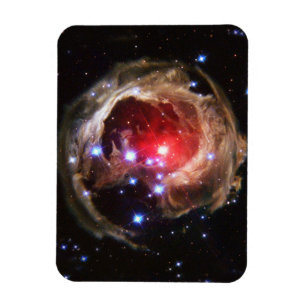 Ruby Red Superreureureuze Star Dust Magneet