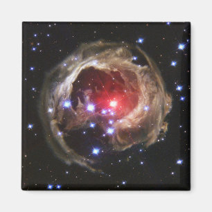 Ruby Red Superreureureuze Star Dust Magneet
