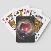 Ruby Red Superreureureuze Star Dust Pokerkaarten (Achterkant)