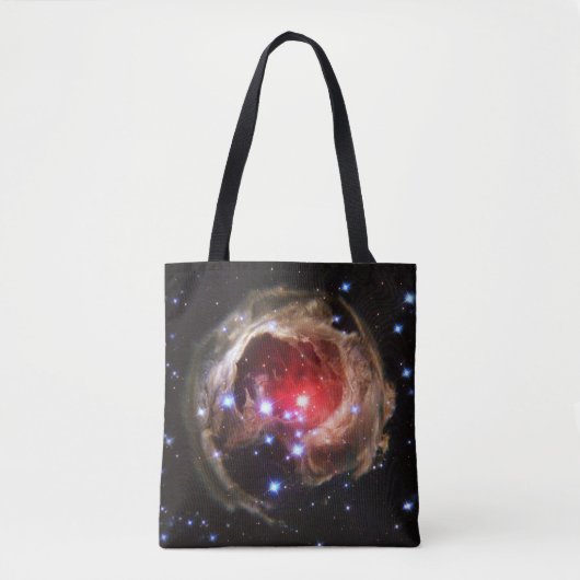Ruby Red Superreureureuze Star Dust Tote Bag (Voorkant)