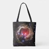 Ruby Red Superreureureuze Star Dust Tote Bag (Achterkant)