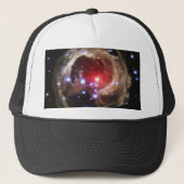 Ruby Red Superreureureuze Star Dust Trucker Pet (Voorkant)