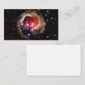 Ruby Red Superreureureuze Star Dust Visitekaartje (Voorkant / Achterkant)