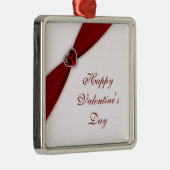 Ruby Red Valentijnsdag Ornament (Rechts)