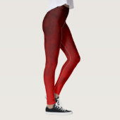 Ruby Red van het zwarte Slimming Holiday-ontwerp Leggings (Rechts)