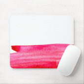 Ruby Red waterverf minimalist Muismat (Met muis)