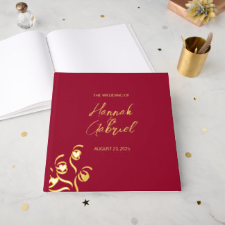 Ruby Red Wedding Gastenboek