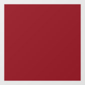 Ruby Red Window Cling 12 Inches Vierkant Raamsticker (Vel)