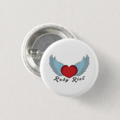 Ruby Riot Badge Button (Voorkant /achterkant)