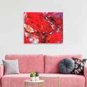 Ruby Rocks Canvas Afdruk (Insitu (Woonkamer))
