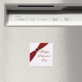 Ruby Rode Valentijnsdag Magnet (Insitu (Vaatwasser))