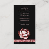 Ruby Roos Visitekaartje (Achterkant)