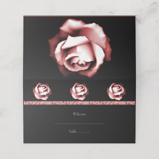 Ruby Roos Weddenschap Plaatskaartje (Buitenkant ongevouwen)