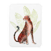 Ruby Runner Leopard Magneet (Verticaal)