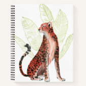 Ruby Runner Leopard Notitieboek (Voorkant)