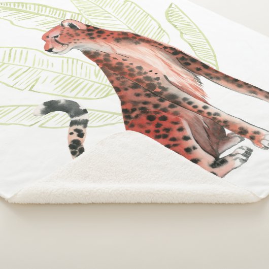 Ruby Runner Leopard Sherpa Deken (3/4)