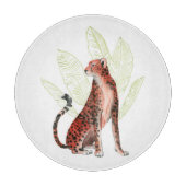 Ruby Runner Leopard Snijplank (Voorkant)