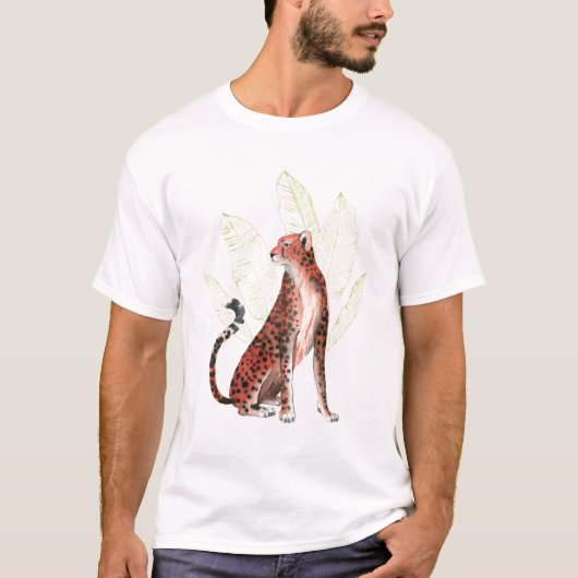 Ruby Runner Leopard T-shirt (Voorkant)