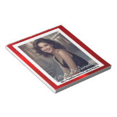 Ruby Shine Schrijfblok voor Handtekeningen Notitieblok (Schuin)