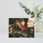 Ruby Slipper Briefkaart (Staand voorkant)