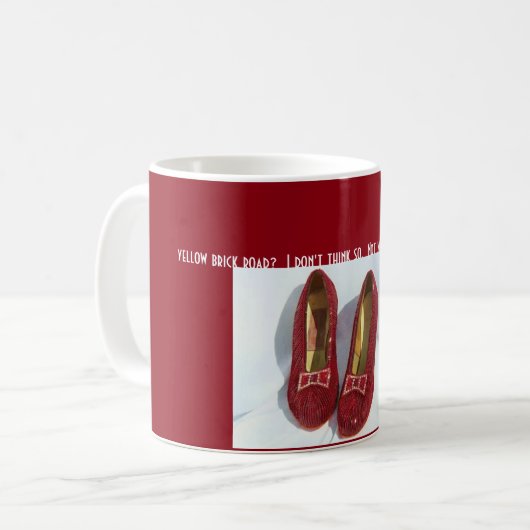 Ruby Slipper Mok (Voorkant links)